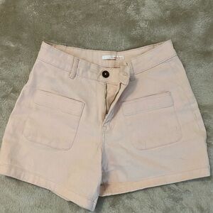 Camaieu Cream Shorts